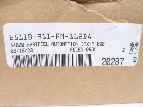 MAC 6511B-311-PM-112DA; Solenoid Valve; 0-150PSI; 110/120VAC