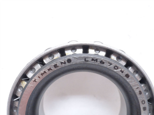 Timken LM67048; Tapered Roller Bearing Cone; 1-1/4"ID