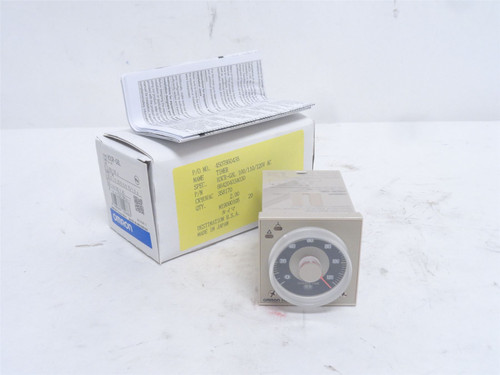 Omron H3CR-G8L AC100-120; Analog Timer; 0.5-120s; 100-120VAC