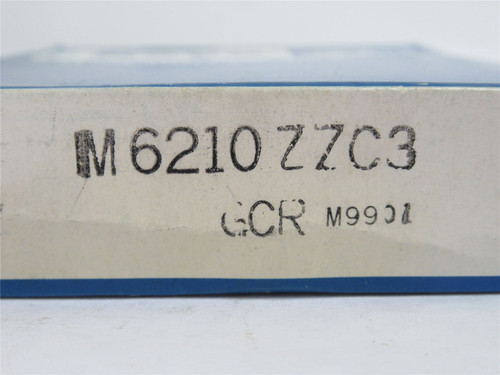 Koyo 6210ZZC3; Shielded Ball Bearing; 50mmID; 90mmOD; 20mmW