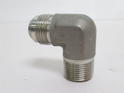 Eaton 2024-12-12SS; Elbow; SS-316; 90Deg; 3/4 NPT x 3/4 JIC
