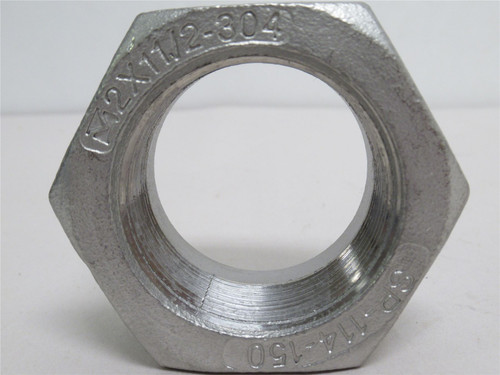 Industry-Std 1LTH1; Hex Reducer; SS-304; 2NPT x 1-1/2NPT