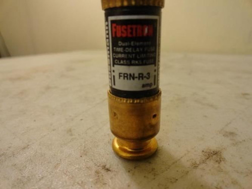 Bussmann FRN-R-3; Fuse; 3A; 250V; Time Delay