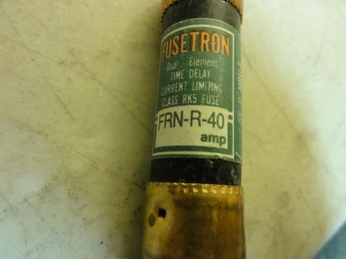 Fusetron FRN-R-40; Fuse; 40 Amp