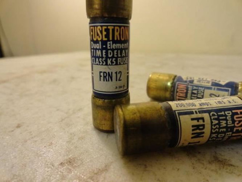 Bussmann FRN 12; LOT-3 Fuse; 12A; 250V