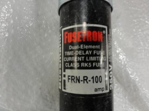 Fusetron FRN-R-100; Time Delay Fuse 100Amp; 250V