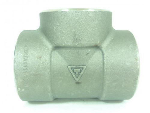 Industry-Std 6JL26; Pipe Tee; SS-316; 2 NPT; Class: 150