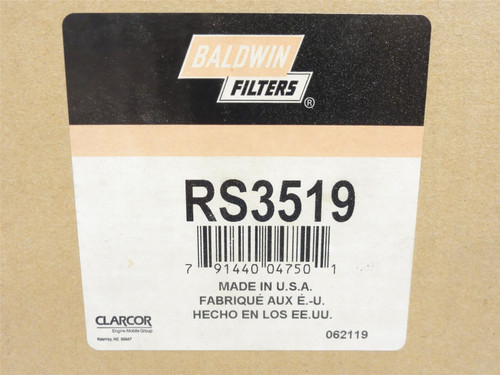 Baldwin RS3519; Axial Seal Air Filter Element; 14-13/32" Long