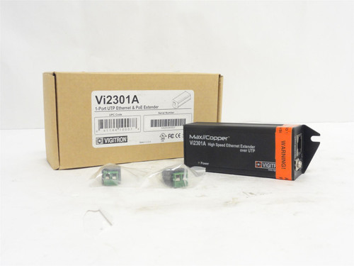 Vigitron VI2301A; High-Speed Ethernet Extender Over UTP