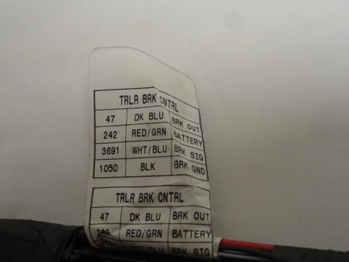 General Motors TRLR BRK CNTRL; Trailer Brake Harness