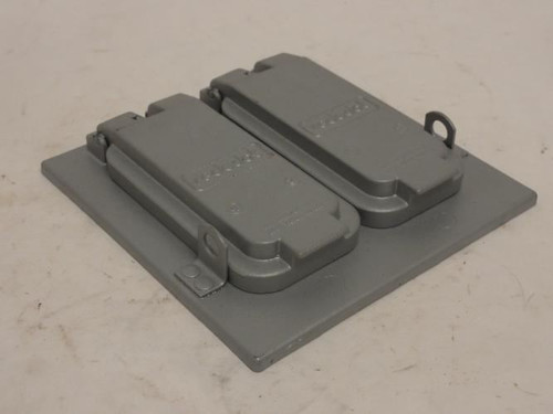 Red Dot WRL281-C; Weatherproof Cover; 2-Gang; NO GASKET