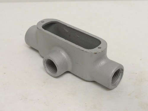 Appleton T50-M; Conduit Tee Body; 1/2NPT NO Cover