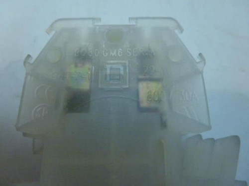Groupe Schneider 9080GM6; LOT-5 Terminal Block; 600V 30A