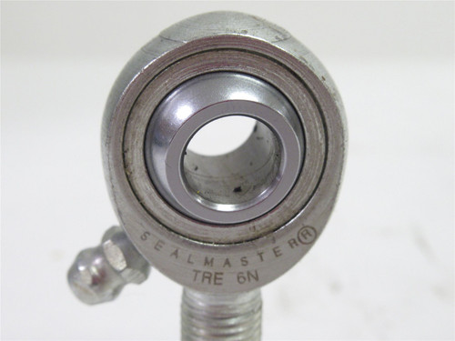 Sealmaster TRE 6N; RH Male Rod End; 3/8"ID 3/8-24 Thread