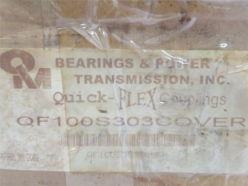 Quick Flex QF100S303; Finished Bore Coupler Cover; SS-303