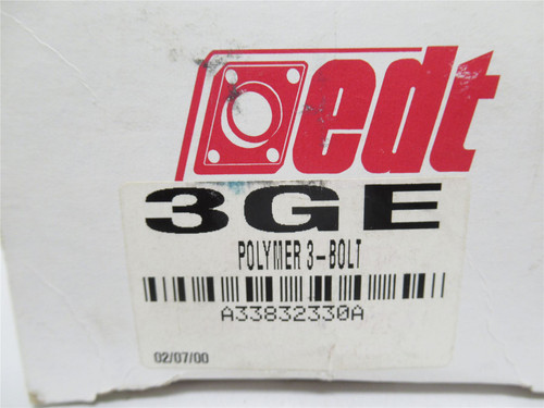 EDT 3GE; Polymer Bearing Housing 3-Bolt