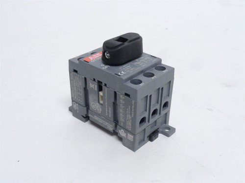 ABB OT16F3; Disconnect Switch; NON-Fused; 16A; 3P; 600VAC