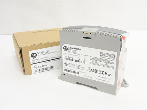 Allen-Bradley 1762-OB16; MicroLogix 16Pt 24VDC Source Output