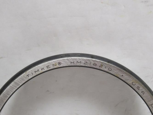 Timken HM218210; Tapered Roller Bearing Cup; 5.786"OD