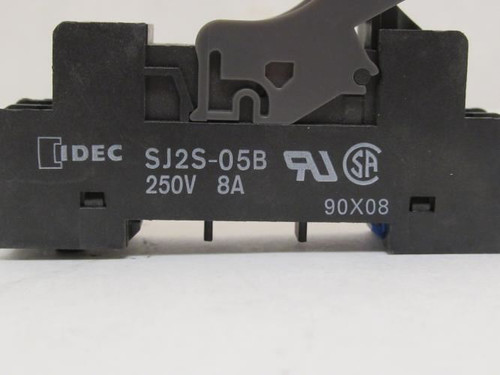 Idec SJ2S-05B; Lot-2 Relay Sockets; 8A; 250V; 2 Pole