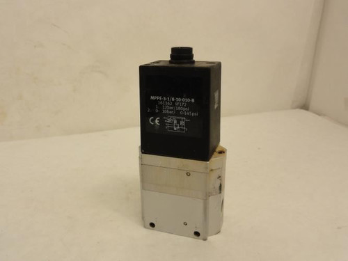 Festo MPPE-3-1/8-10-010-B; Regulator 0-145psi; 1/4 NPT 161162