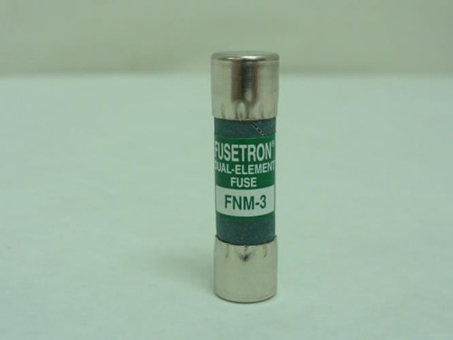 Bussmann FNM-3; Time Delay Fuse; 3A; 250V
