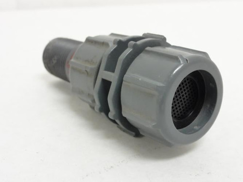 Morris & Associates 4090-9202-00; Sch 80 PVC Foot Valve 1/2 NPT