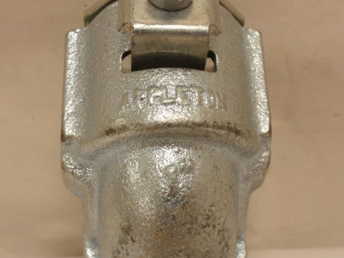 Appelton 7383; Malleable Iron; Flex Connector; 90Deg Elbow; 1"