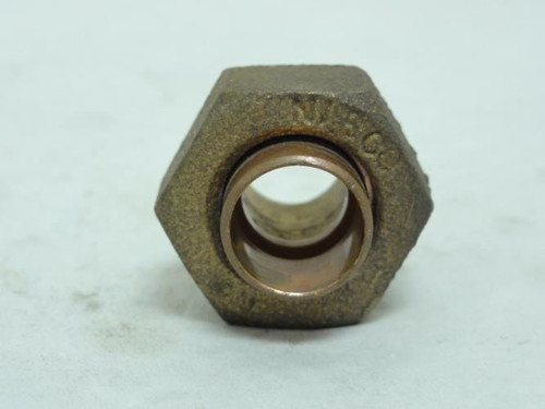 Nibco 733-3/8; Cast Bronze Union; 3/8" C x C