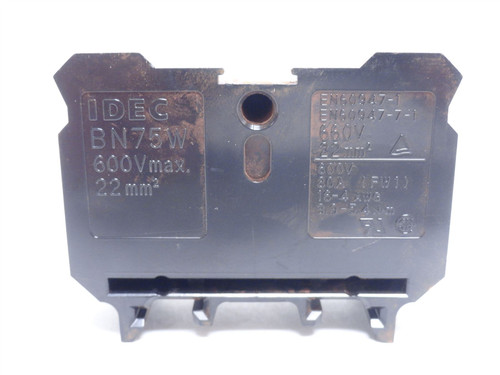 Idec BN75W; Lot-2 Terminal Connectors 75A; 600VAC; 16 To 4AWG