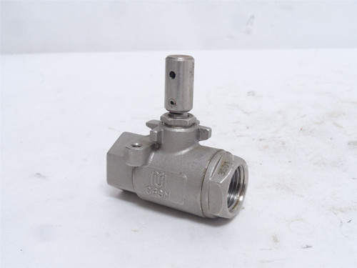 MFG- 9501INJCO2VAABV50; Ball Valve; SS; 1/2NPT; 2000WOG