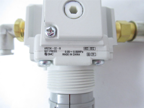 SMC AR25K-02-B/SY7120-DU001571; Solenoid & Regulator Aseembly