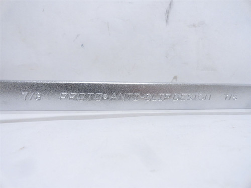 Proto-Tools J1228ASD; Alloy Steel Combo Wrench; Size: 7/8"