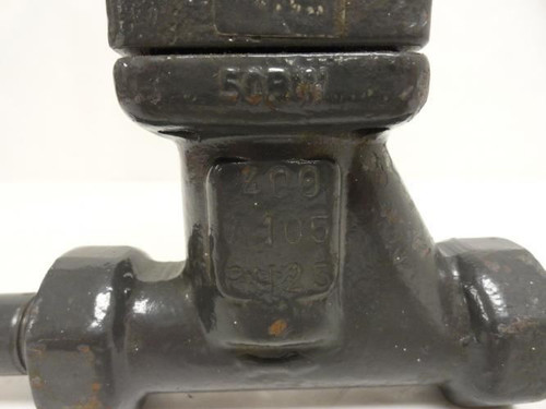 MFG- 400A105PN25; Shut Off Valve Body; 1/2NPT; Male x Female