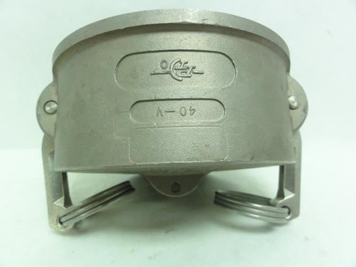 PT 40V; Coupler Dust Cap; Camlock Fitting; 4" Size