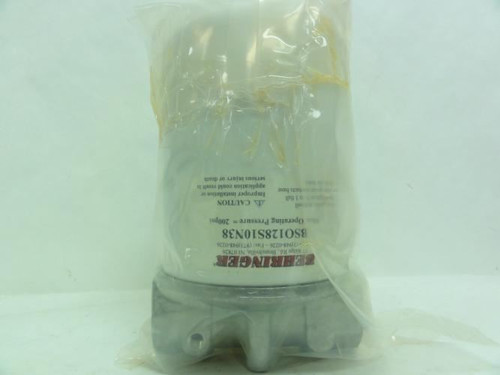 Behringer BSO128S10N38; Hydraulic Filter w/Element 200PSI; 5"OD