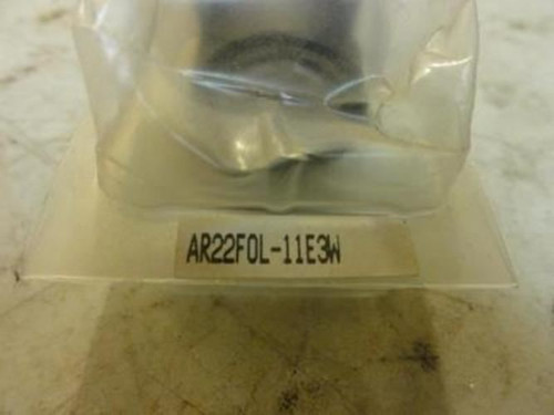 Fuji AR22E0M-11E3W; Push Button; White; 30V; 1W (1)NO/(1)NC