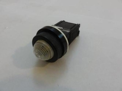 Fuji DR30D0L; Domed Round Pilot Light; 30V; 1W; White