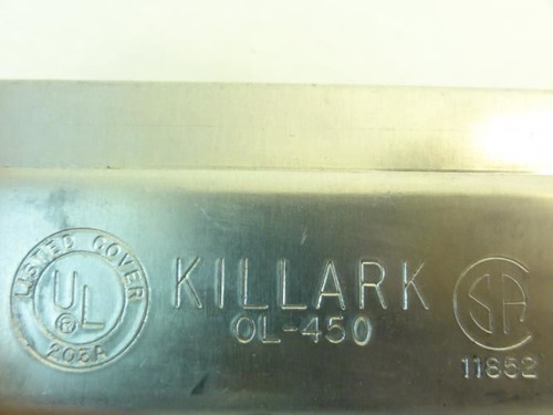 Killark OL-450; Aluminum Conduit Cover; 1-1/4" Hub Size