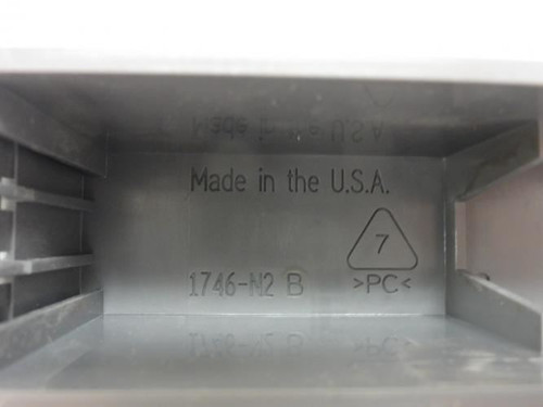 Allen-Bradley 1746-N2B; Modular Card Slot Filler; SLC 500