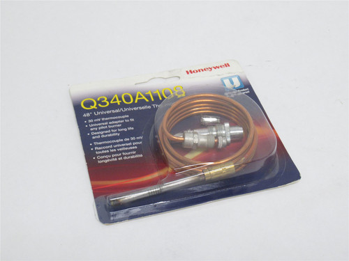 Honeywell Q340A1108; Thermocouple With Maximum Couple; 48"