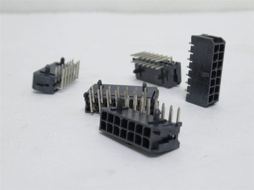 Molex 43045-1402; Lot-5 Header Connector; RA; 14Pos; 2-Row