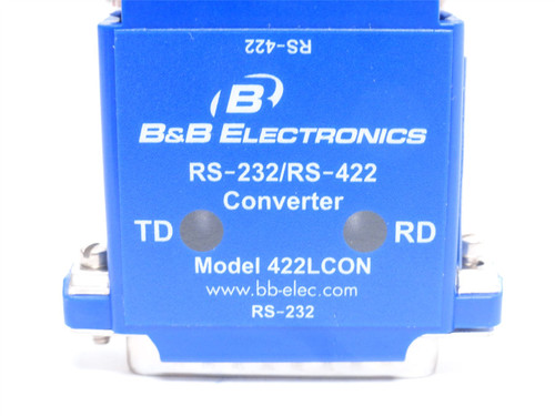 B&B 422LCON; Signal Converter; RS-232 to RS-422; 12VDC