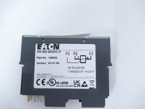 Eaton XN-4DI-24VDC-P; Input Module 24VDC 4 Inputs PN140052