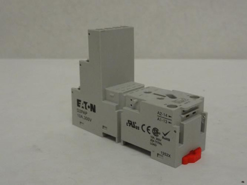 Eaton D2PAP; Relay Socket; 14-Pin; Flat Elevate; 10A@300V