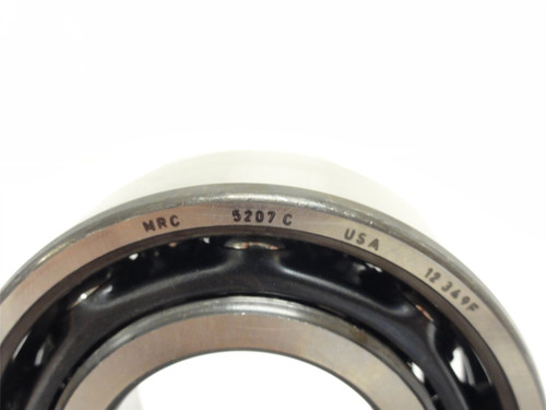 MRC 5207-2RS; Angular Contact Bearing 35mmID x 72mmOD x72mm W