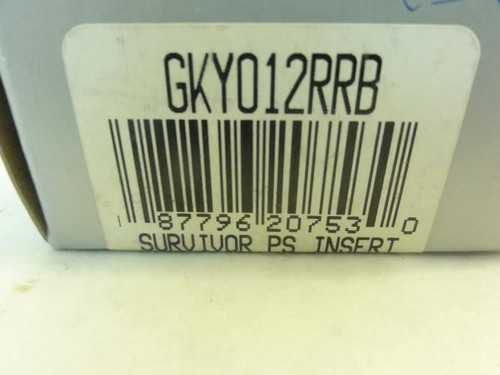 Fafnir GKY012RRB; Bearing Insert; 19mm ID; 47mm OD