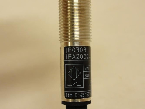 ifm IF0303; Inductive Sensor; 20-250VAC; NO HARDWARE