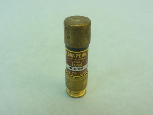 Bussmann LPN-RK-25SP; Low-Peak Fuse; 25A; 250VAC; 125VDC