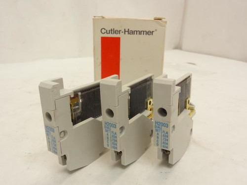 Cutler-Hammer H2003-3; Box-3; Heater Elements; Ser: Freedom